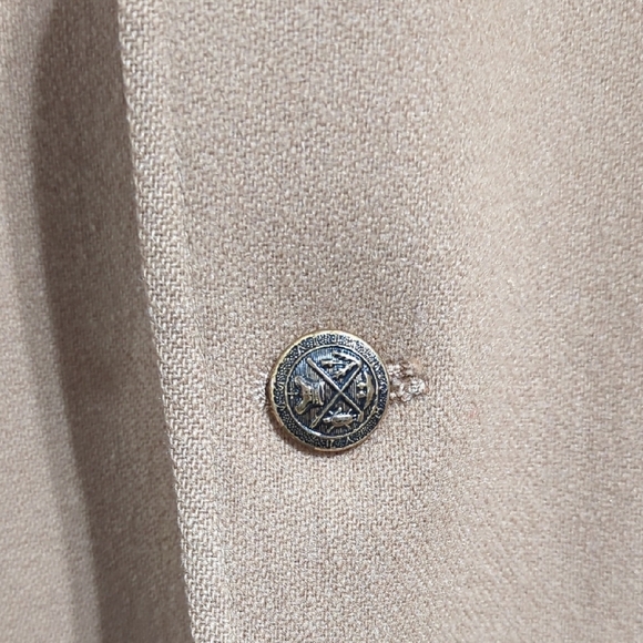 Man In Wool Classic Blazer/ Sport Coat 41R Tan Wool - Picture 11 of 16